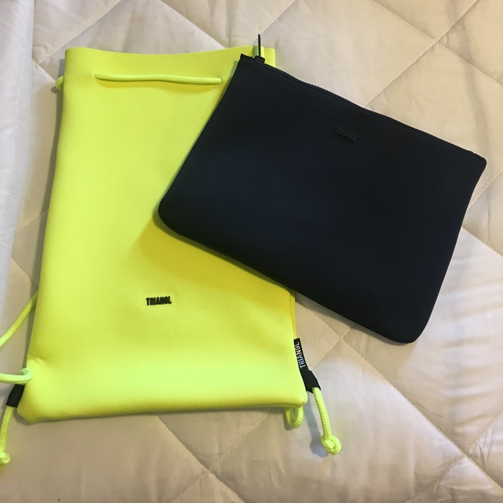 triangl backpack & pouch